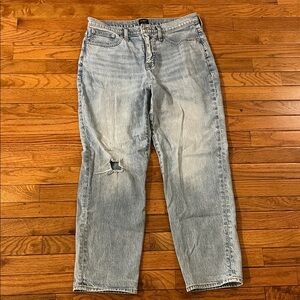 J. Crew Relaxed Boyfriend Jeans in Light Blue